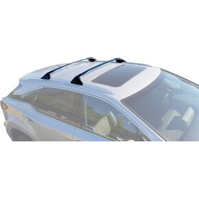 BRIGHTLINES Cross Bars Roof Racks Replacement for 2016 2017 2018 2019 2020 2021 2022 Lexus RX350 RX450H Non-Panoramic