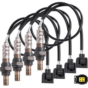 4Pcs Oxygen O2 Sensor 234-4587, Automotive Replacement 02 Sensors Upstream Downstream Compatible with Jeep for Wrangler for Grand for Cherokee for Dodge for Ram 2344587 68144248AA