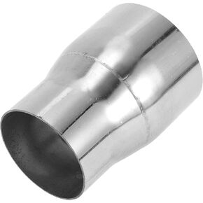 motoforti 2.25 "OD to 2.75" OD MAIDREL MADREL MISE ADAPTER ROCANTRIC مخفض سيارة أنابيب أنابيب أنابيب محول 4INCH/100 مم T304 الفولاذ المقاوم للصدأ النغمة الفضية