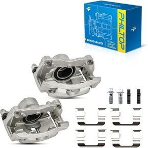 PHILTOP Front Brake Caliper Compatible with 2008-2013 Rogue, 2014-2015 Rogue Select, 2010-2013 Kizashi, 19-B3428, 19-B3429