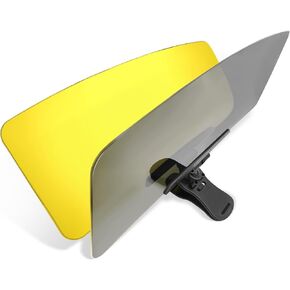 Sun Visor Extender للسيارة ، واليوم والليل ، يونيفرسال صن ريدور موسع للسيارة سهلة التثبيت ، وترقية UV400 المضادة للوهج يحمي من الوهج ، وأشعة فوق البنفسجية ، وعمى الثلج للقيادة الآمنة