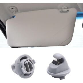 852353X000TX Sun Visor Clips Compatible for Hyundai Elantra, i30, Accent / 2pcs (Gray)
