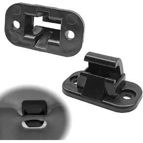 18-36267-000 Sun Visor Retainer Clips Compatible with 2008-2020, 2022 Freightliner M2 106, 2009-2020 Freightliner Cascadia 2Pcs Black