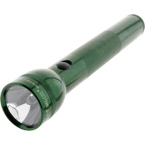 MagLite S3D396 3 Cell D Flashlight Dark Green, Adjustable, Battery Powered