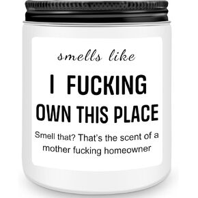 Homsolver Graduation Gifts, 2025 Grad Gift for Her Him, High School College Masters Degree PhD Nurse Graduation Gifts for Women, Funny Lavender Grad Decorations Candle Gift