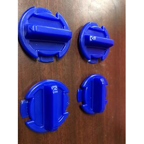 Blue Floor Drain Plug Pack of 4 for POLARIS RZR