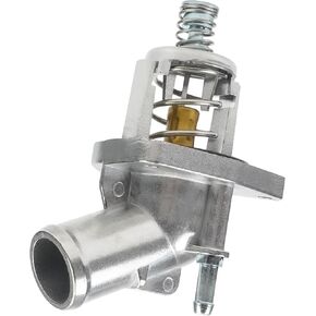 Upgraded Aluminum Engine Coolant Thermostat Housing Assembly Compatible with Chevy Silverado 1500, Suburban, Tahoe & GMC Sierra 1500, Yukon, Yukon XL & Cadillac Escalade 2014-2020