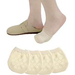 جوارب إصبع القدم للبغال ، نصف الجوارب لا أغطية أغطية أعلى إصبع القدم للنساء ، قدم غير مرئية للثبات المسطحة 4/6/8 أزواج in Kuwait