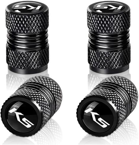 Car Wheel Tyre Valve Caps Ste Caps Aluminium Sploy Tyre Caps Cover Cover Cover مع إكسسوارات K5 in Kuwait