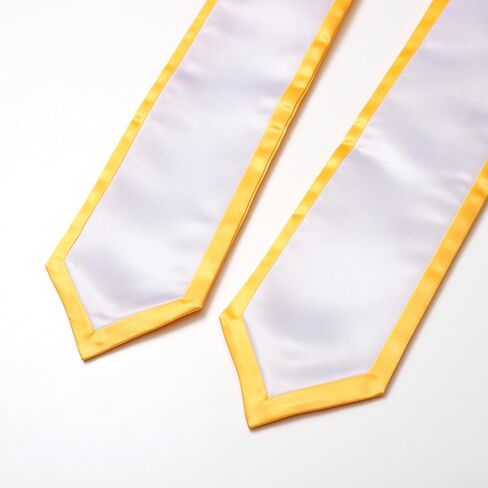 Unisex Graduation Stole Classic End with Trim Graduation Sash for Adult 72" Long in Kuwait