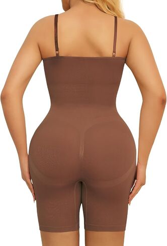 Womens Shapewear Bodysuit Tummy Control Seamless Jumpsuits Tops Slimming Sculpting Butt Lifter Full Body Shaper in Saudi Arabia