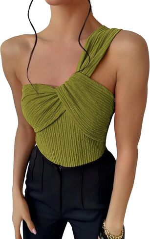 Skays Women's Front Twist Solid Color Slim Fit Counte One -Counter Suityless Smooless Control Suity Beachless Jumpsuit in Kuwait