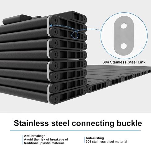 طاولة تخييم معدنية قابلة للطي مقاومة للحرارة، سعة 110 شديدة التحمل، إطار ألومنيوم سميك وأقدام مطاطية، طاولة شاطئ مستطيلة محمولة في الهواء الطلق مع حقيبة حمل للرمل، مخيم السيارة، السفر in Kuwait