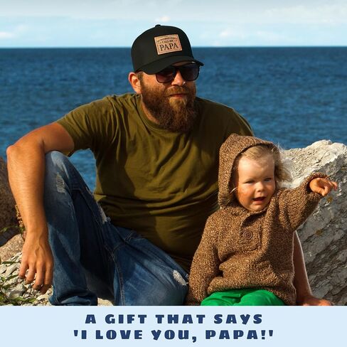 Fathers Day Hat from Daughter, Son - Dad Hats for Men - Fathers Day Birthday Gifts for Dad, Grandpa - Trucker Hat in Saudi Arabia