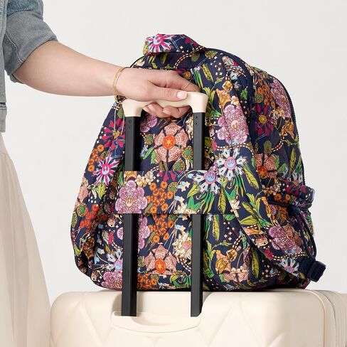 Vera Bradley Women's Star Wars Featherweight Bancroft Backpack, Power The Force Floral, One Size in Saudi Arabia