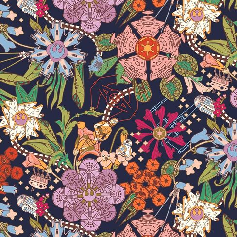 Vera Bradley Women's Star Wars Featherweight Bancroft Backpack, Power The Force Floral, One Size in Saudi Arabia