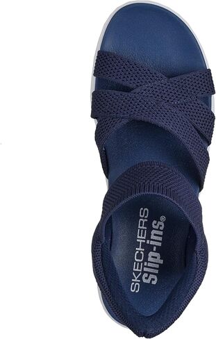 Skechers Women's Arya-Cooling Off Hands Free-slip-ins Wedge Sandal in Kuwait