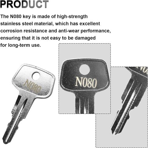 Key for Thule Key Replacement,for Roof Racks, Carriers, Crossbars Key etc,(Codes N084) in Saudi Arabia