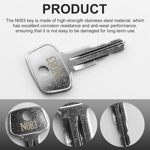 Key for Thule Key Replacement,for Roof Racks, Carriers, Crossbars Key etc,(Codes N084) in Saudi Arabia