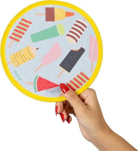 Fisura – مروحة دائرية أصلية قابلة للطي ساخنة. مروحة قابلة للطي أصلية. الفريسبي القابل للطي. وحدة واحدة. مروحة محمولة للحفلات. التدابير: 8 بوصات. in Kuwait