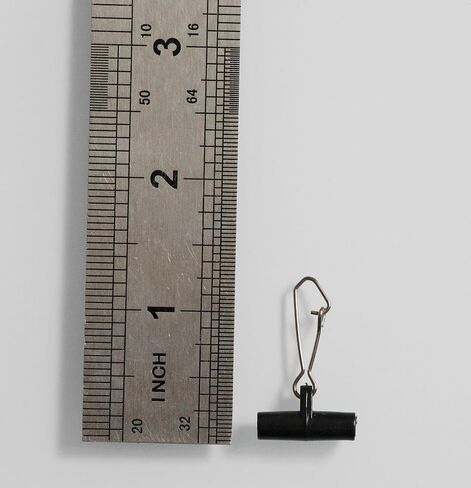 Sinker Slide with Hooked Snap Fishing Line Connector 30-60pcs Fishing Accessories in Saudi Arabia