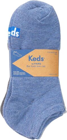 Keds Women's Low Cut Flat Knit Socks in Saudi Arabia