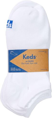 Keds Women's Low Cut Flat Knit Socks in Saudi Arabia