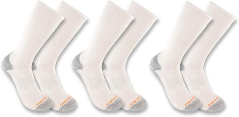 Carhartt Women's Midweight Cotton-Tencel Comfort Crew Sock 3 Pack in Saudi Arabia