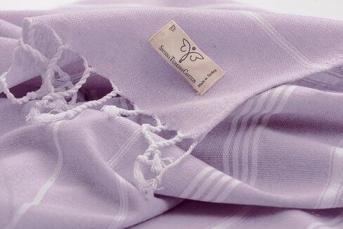 SMYRNA TURKISH COTTON Classical Series Original Turkish Beach Towel | Prewashed, 37 x 71 Inches | Peshtemal and Turkish Bath Towel for SPA, Beach, Pool, Gym and Bathroom in Saudi Arabia
