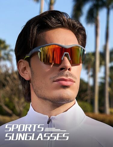 BIRCEN Sport Polarized Sunglasses for Men - Women:UV Protection Shades for Fishing Driving Cycling Running in Saudi Arabia