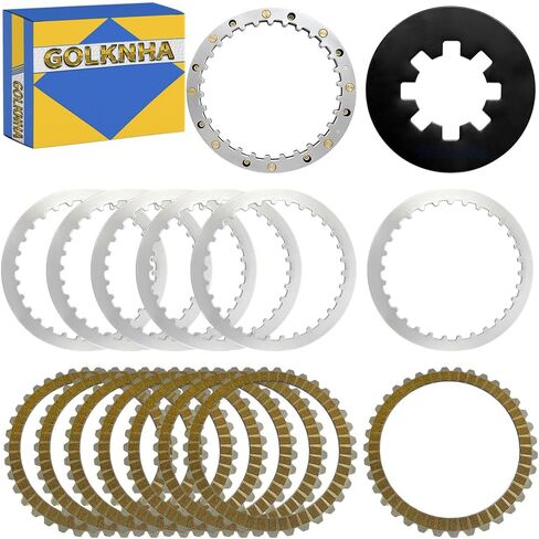 Complete Clutch Kit Compatible with Sportster 883 1200 1991-2020 Iron 883 1200 2010-2022 OEM# 37977-90 37911-90 37913-90 36792-91 37871-90 in Saudi Arabia