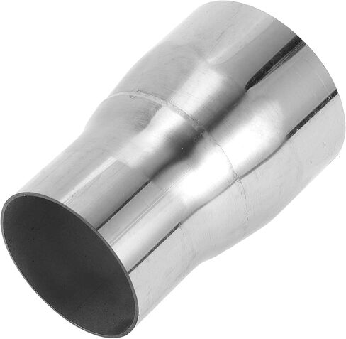 Motoforti 2.5" OD to 3.5" OD Mandrel Exhaust Pipe Adapter Concentric Reducer Car Exhaust Pipe Tubing Piping Adapter 4inch/100mm Length T304 Stainless Steel Silver Tone in Saudi Arabia