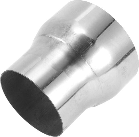 Motoforti 2.5" OD to 3.5" OD Mandrel Exhaust Pipe Adapter Concentric Reducer Car Exhaust Pipe Tubing Piping Adapter 4inch/100mm Length T304 Stainless Steel Silver Tone in Saudi Arabia
