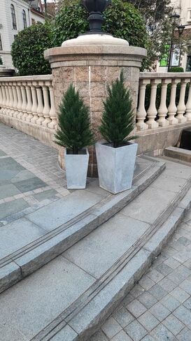 3ft Artificial Cypress Topiary Plants,UV Protection Potted Fake Cedar Plants for Front Door Porch Decor,Realistic Outdoor Trees 2Pack in Saudi Arabia