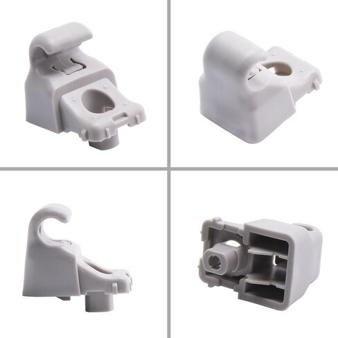 852353X000TX Sun Visor Clips Compatible for Hyundai Elantra, i30, Accent / 2pcs (Gray) in Kuwait