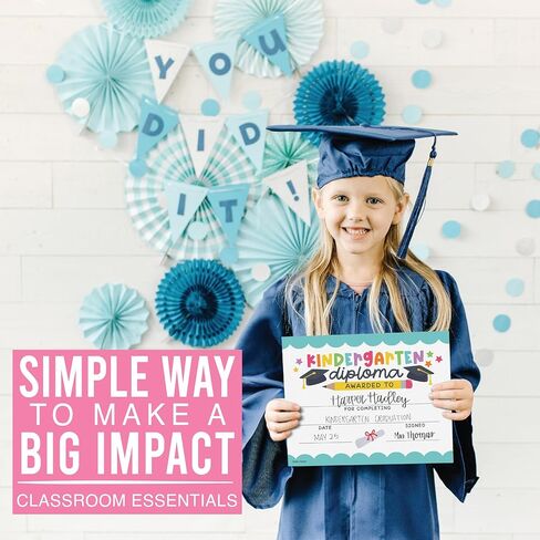 25 شهادة إنجاز دبلوم رياض الأطفال بوهو - شهادات التخرج من رياض الأطفال للأطفال، شهادات إتمام رياض الأطفال، شهادات جوائز رياض الأطفال، جوائز للأطفال in Kuwait