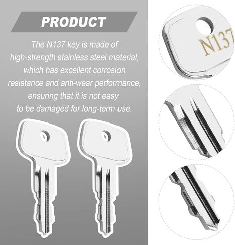Key for Thule Key Replacement,for Roof Racks, Carriers, Crossbars Key etc,(Codes N138) in Saudi Arabia