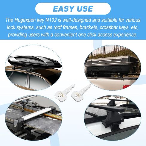 Key for Thule Key Replacement,for Roof Racks, Carriers, Crossbars Key etc,(Codes N138) in Saudi Arabia