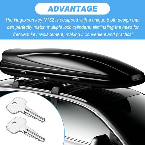 Key for Thule Key Replacement,for Roof Racks, Carriers, Crossbars Key etc,(Codes N138) in Saudi Arabia