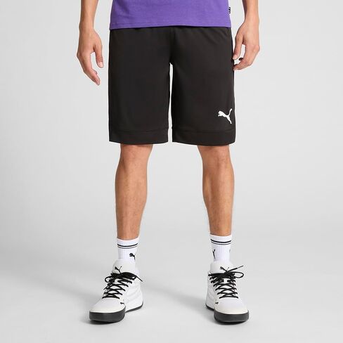 PUMA Men's Rtg Shiny Fabric 10" Shorts (Available in Big & Tall) in Saudi Arabia