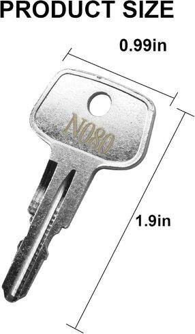 Key for Thule Key Replacement,for Roof Racks, Carriers, Crossbars Key etc,(Codes N082) in Saudi Arabia