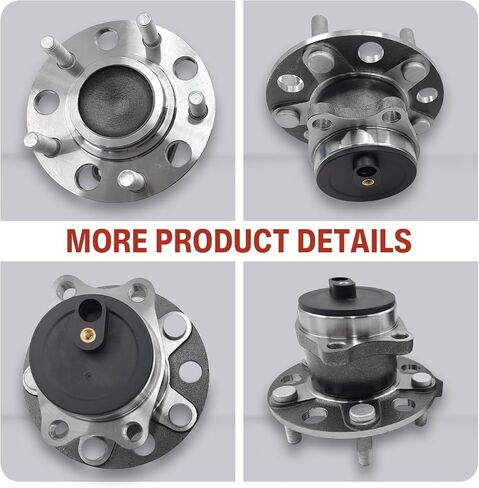 512332 2 x Rear Wheel Bearing and Hub Assembly for Jeep Compass Patriot 2007-2017 Dodge Avenger 2008-2014 Caliber 2007-2012 Chrysler 200 2011-2014 Sebring 2007-2010 5-Lug w/ABS in Saudi Arabia