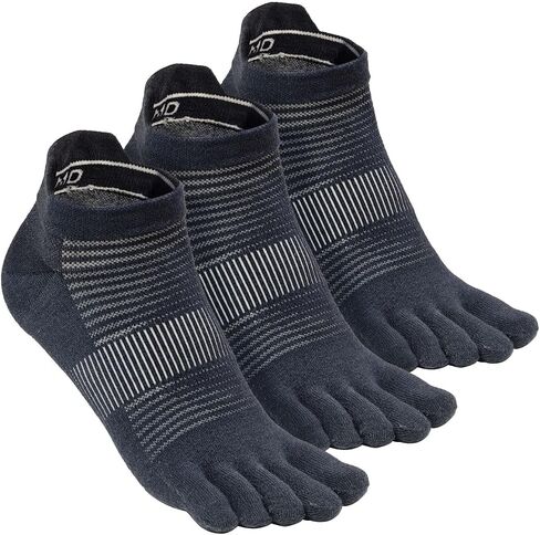 Ankle Toe Socks for Women Men, COOLMAX Five Finger Socks, High Performance Athletic Running Socks(3 Pairs) in Saudi Arabia