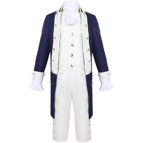 Kids Hamilton Costume Alexander Hamilton Vintage Tailcoat Formal Child Uniform for Boys