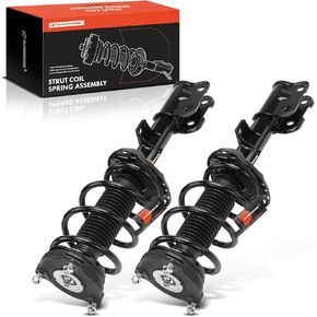A-Premium Front Complete Strut and Coil Spring Assembly Compatible with Hyundai Santa Fe 2019-2020, 2-PC Set
