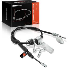 A-Premium Rear Driver Side Parking Brake Cable Assembly Compatible with Dodge, Chrysler and Ram Models: Grand Caravan 2012-2020, Town & Country 2012-2016, C/V CV 2012-2015