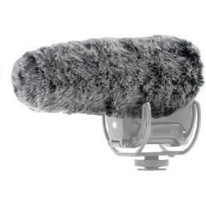YOUSHARES VideoMic Deadcat Windscreen and Foam Cover - Outdoor/Indoor Mic Wind Cover for Rode VideoMic, NTG2, NTG1 and WSVM Microphone (2 Pack)