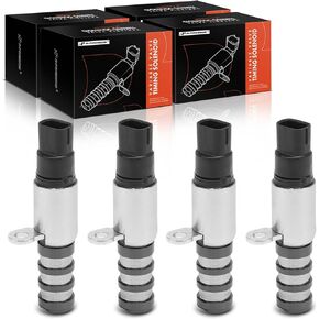 A-Premium 4-PC Engine Variable Valve Timing (VVT) Solenoid Compatible with Ford F-150 F150 2017-2020, Expedition 2018-2023, Mustang 2017-2022, Transit Connect 2019-2023 & Lincoln Navigator 2018-2023
