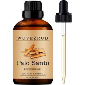 Palo Santo Essential Oils 60ML, Pure Palo Santo Essential Oil for Aromatherapy Diffuser - 2 Fl Oz
