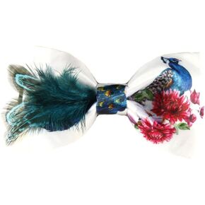 Handmade Feather Bowtie
